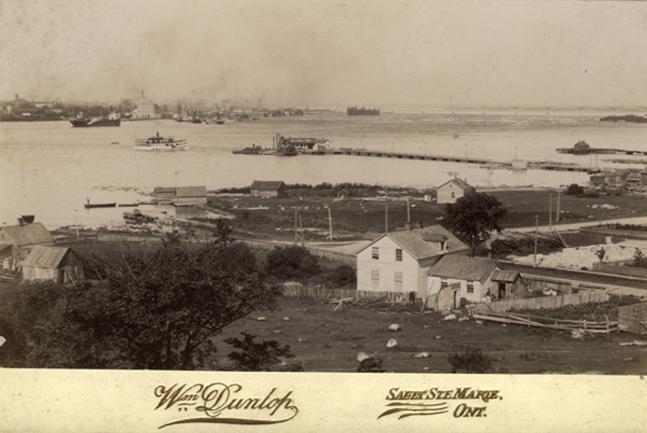 Photograph of the Ferry Dock in 1907
