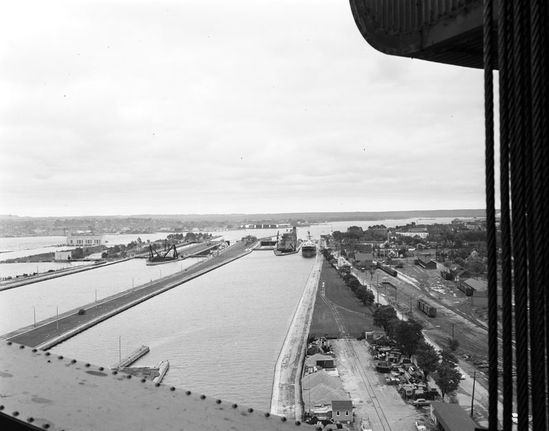 Photograph of the Locks from 1959