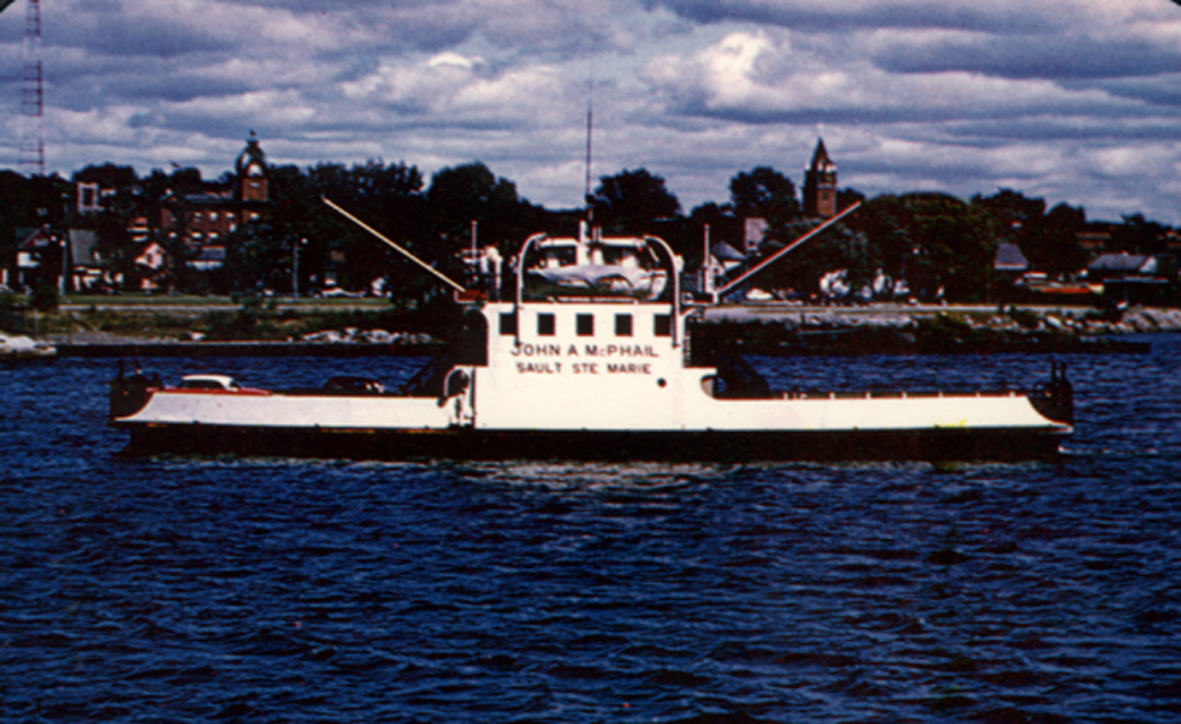 Colour Photograph of the John A. McPhail Ferry