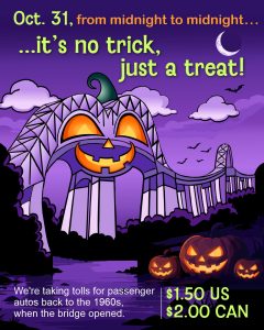 Read more about the article October 31 Toll Rollback!